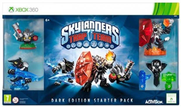Skylanders Trap Team Dark Edition Starter Pack Xbox 360 jtk