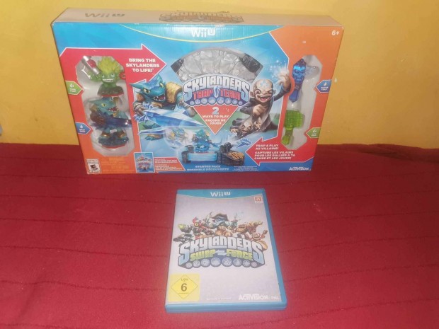 Skylanders Trap Team Starter Wiiu (jtk nincs hozz) + Skylander Swap