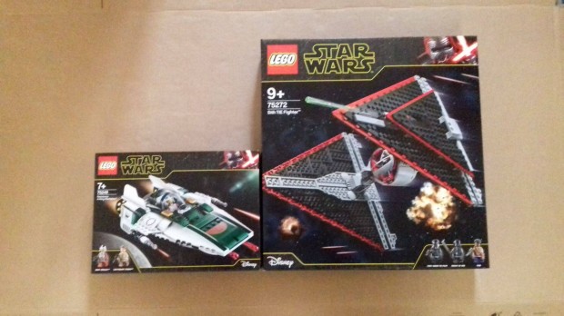 Skywalker kora bontatlan Star Wars LEGO 75248 A-wing + 75272 Fox.rban