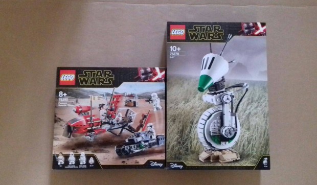 Skywalker kora bontatlan Star Wars LEGO 75250 Pasaana + 75278 D-O Fox
