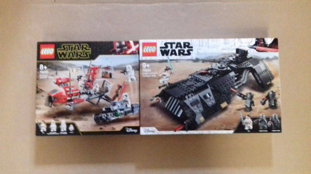 Skywalker kora bontatlan Star Wars LEGO 75250 Pasaana + 75284 Ren Fox