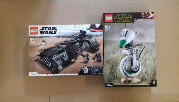 Skywalker kora bontatlan Star Wars LEGO 75278 D-O + 75284 Ren Fox.rba