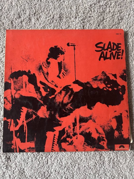 Slade - Alive, Bakelit (Vg,Vg+) 1972 India