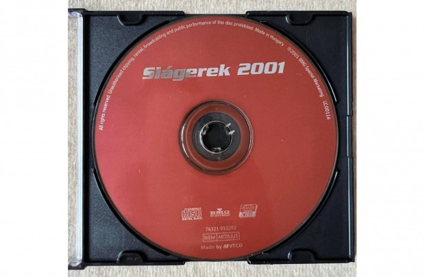 Slgerek 2001 zenei CD