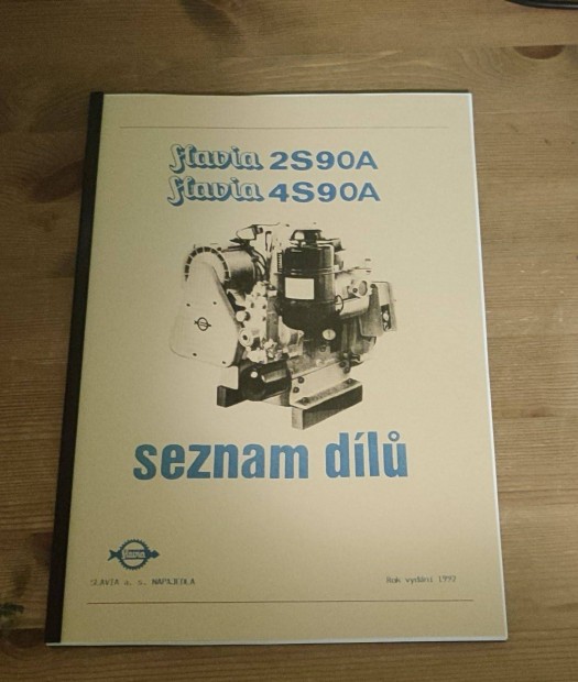 Slavia 2S90A, 4S90A motor alkatrszkatalgusa