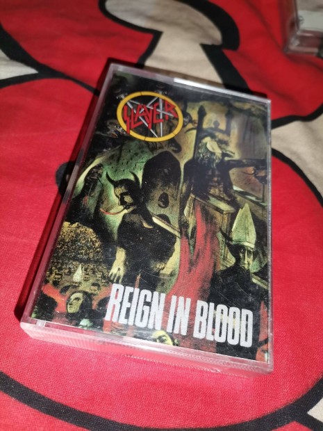 Slayer - Reign In Blood (Kazetta) Magyar Kiads. 