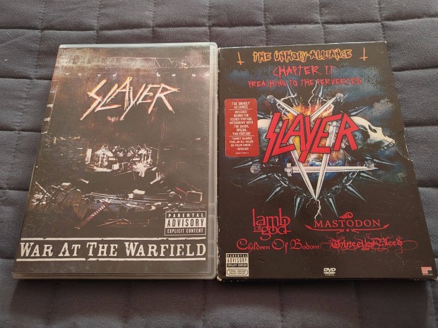 Slayer dvd-k