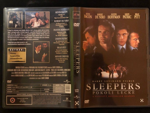 Sleepers - Pokoli lecke (karcmentes, Robert De Niro, Brad Pitt) DVD