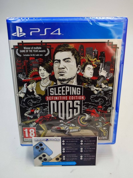 Sleeping Dogs Definitive Edition PS4 Garancival #konzl1855