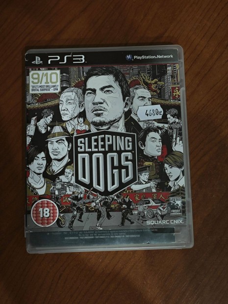 Sleeping Dogs PS3 és még 400 játék készleten!