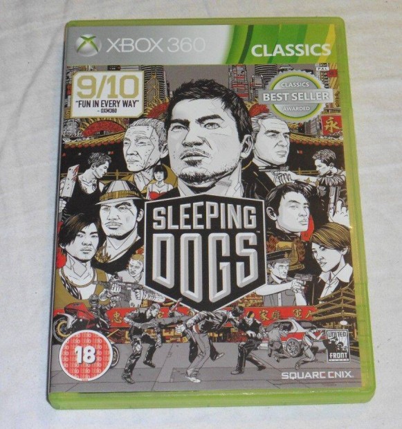 Sleeping Dogs (GTA szer, akci) Gyri Xbox 360 Jtk akr flron