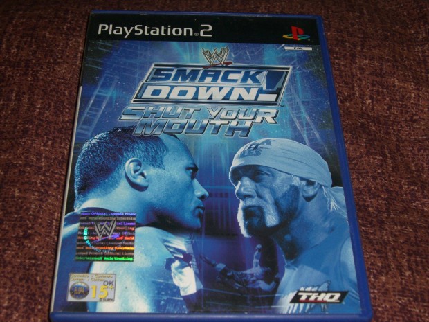 Smack Down Shut Your Mouth Playstation 2 eredeti lemez ( 2500 Ft )