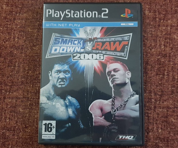 Smack Down vs Raw 2006 - Ps2 eredeti lemez ( 2500 Ft )