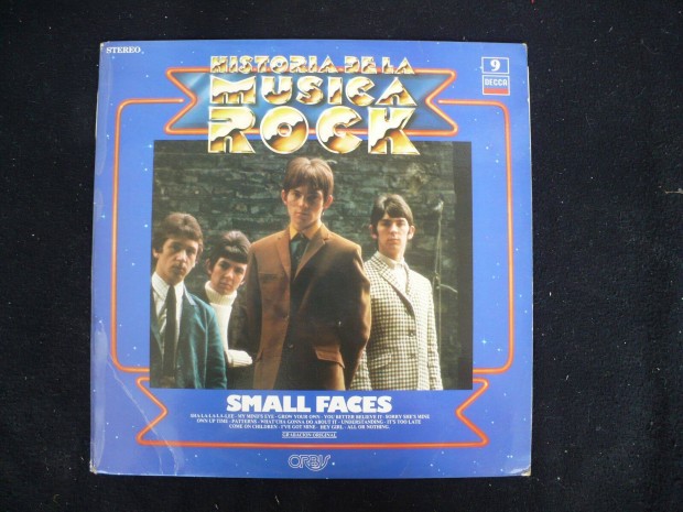 Small Faces: Rock History (olasz nyoms hanglemez)