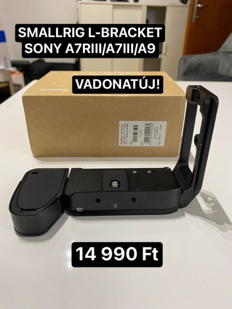 Smallrig L-bracket (L-konzol) Sony a7Riii/a7III/a9 kamerkhoz
