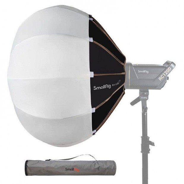 Smallrig RA-L65 lámpás softbox/gömb softbox, 65cm, hordtáskával