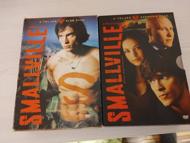 Smallville 1. s 3. teljes vad 6-6 DVD lemez Ft/vad