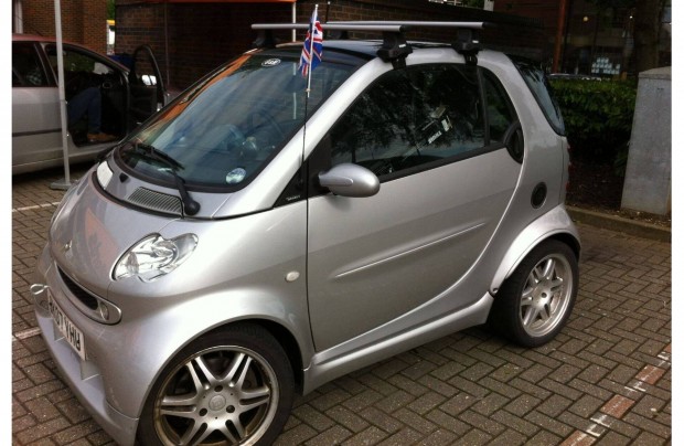 Smart Fortwo W450 1998-2007 Thule Wingbar alu tetőcsomagtartó