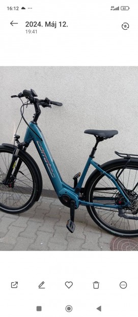 Smart System, S-es Corratec Trekking ebike elad! 750 akksi, 90 km, Cx