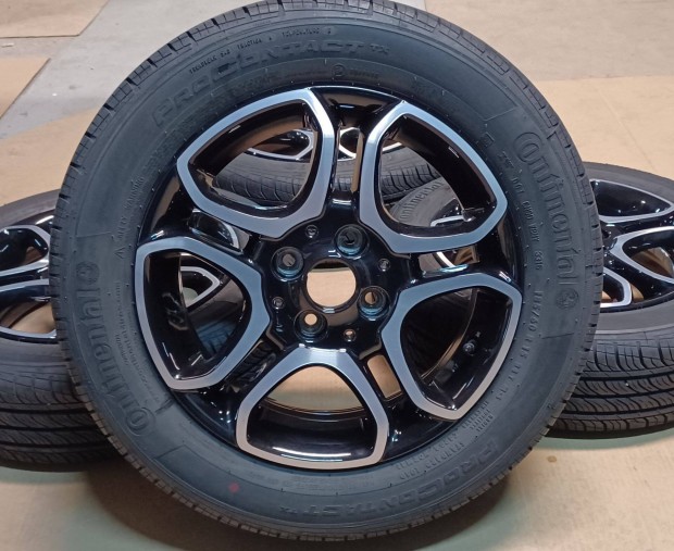Smart W453 alufelnik 4x100 5-5,5x15 165/65 185/60 R15 ny�ri gumikkal