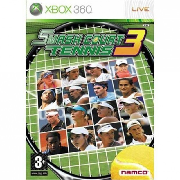 Smash Court Tennis 3 eredeti Xbox 360 jtk