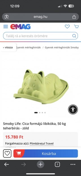 Smoby cica hinta 