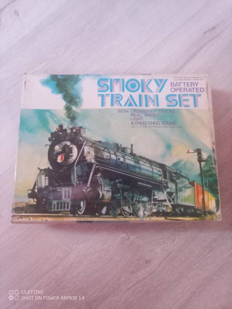 Smoky Train modellvast Vintage kszlet