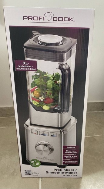 Smoothie készítő, mixer Profi Cook , 2 l- es