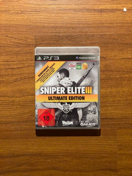 Sniper Elite III Ultimate Edition eredeti Playstation 3 jtk