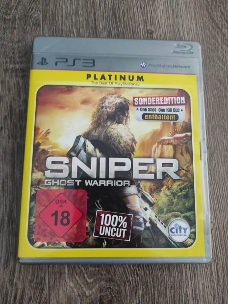 Sniper Ghost Warrior Ps3, Playstation 3 jtk 