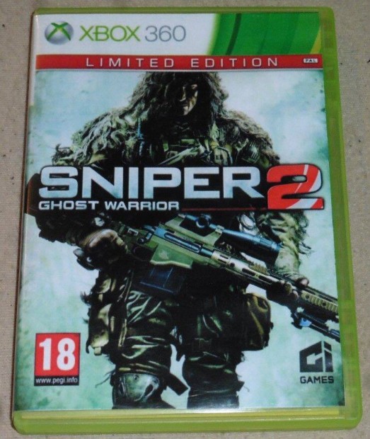 Sniper - Ghost Warrior 2. (mesterlövészes) Gyári Xbox 360 Játék akár f