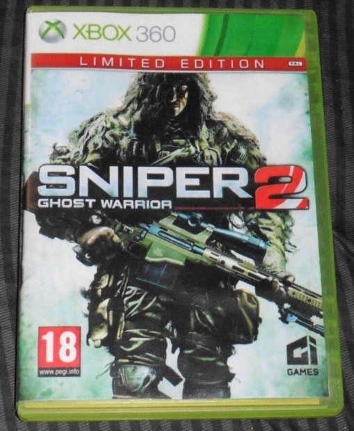 Sniper - Ghost Warrior 2. (mesterlvszes) Gyri Xbox 360 Jtk akr f