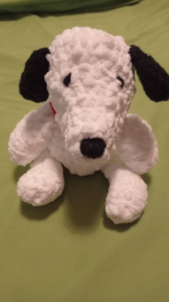 Snoopy amigurumi figura (ajndk, dsztrgy)