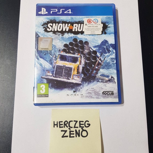 Snow runner ps4