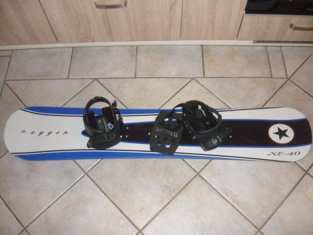 Snowboard puha ktssel, Oxygen, 140 cm