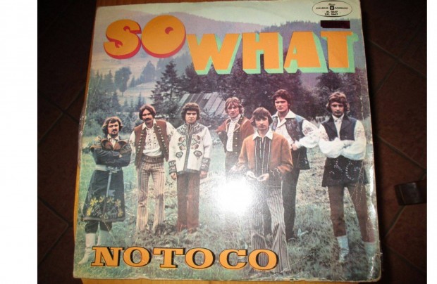 So what Notoco vinyl hanglemez elad