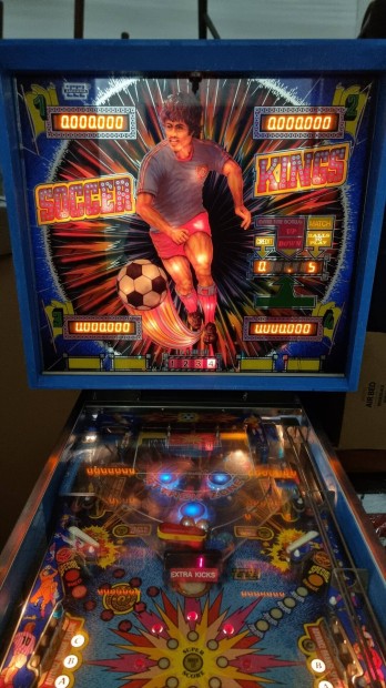 Soccer Kings flipper pinball zaccaria feljtott