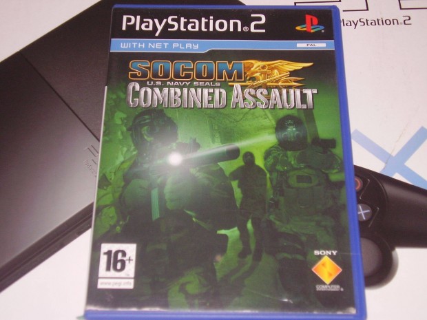 Socom U.S Navi Seals Combined Assault Ps2 eredeti lemez elad