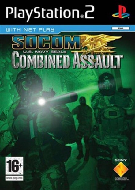 Socom - Combined Assault (No Headset) eredeti Playstation 2 jtk