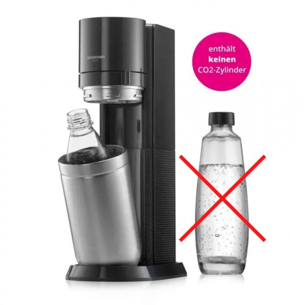 SodaStream DUO Titan szdakszt gp, CO2 s palackok nlkl