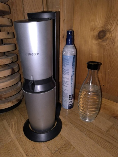 Sodastream Crystal szódagép szóda készítő gép + üveg + CO2 patron