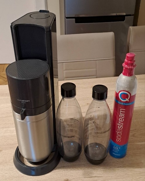 Sodastream Duo szdagp 2 palackkal, 1 bontatlan patronnal