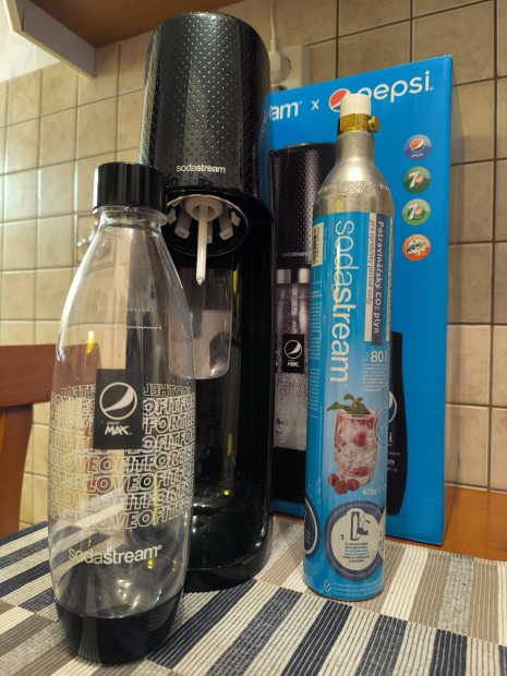 Sodastream Spirit Szdagp eredeti csomagolssal tbb palackkal