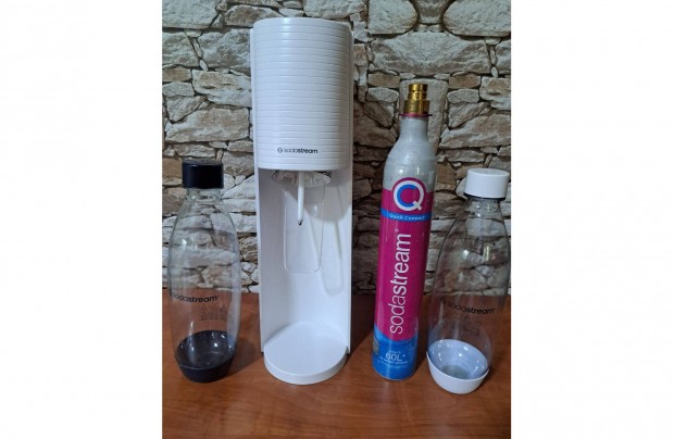 Sodastream Terra szdaksztgp,tele patron,2 palack