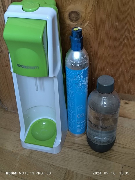 Sodastream szdagp szda kszt gp + palack + CO2 patron