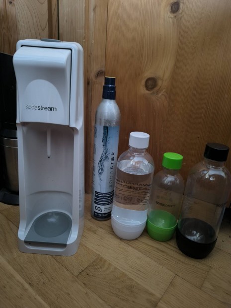 Sodastream szdagp szda kszt gp + palackok + CO2 patron