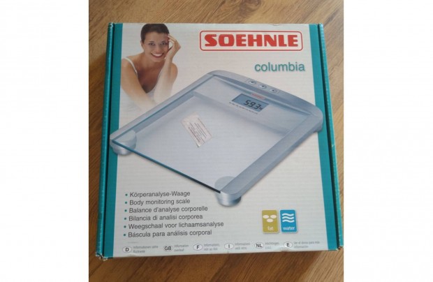 Soehnle Columbia mrleg, szemlymrleg, szobamrleg