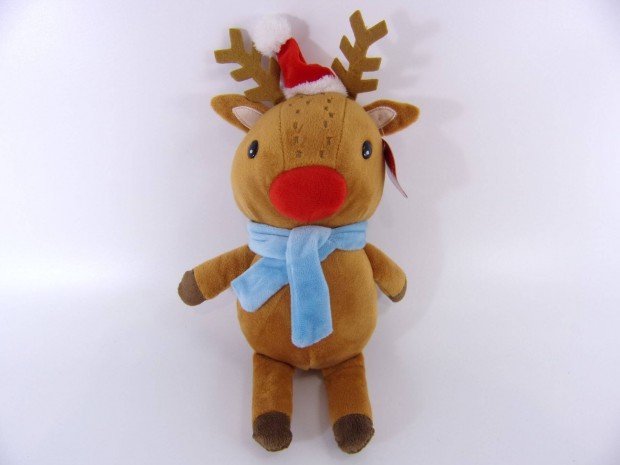 Soft Toy Christmas plss rnszarvas figura