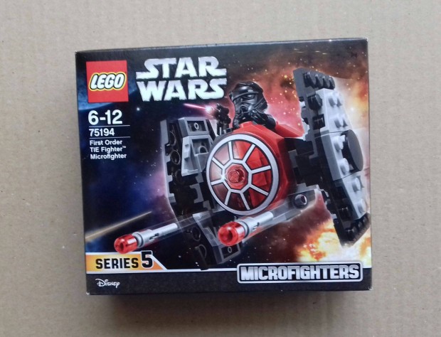 Sokfle Microfighter: bontatlan Star Wars LEGO 75194 TIE utnvt GLS F