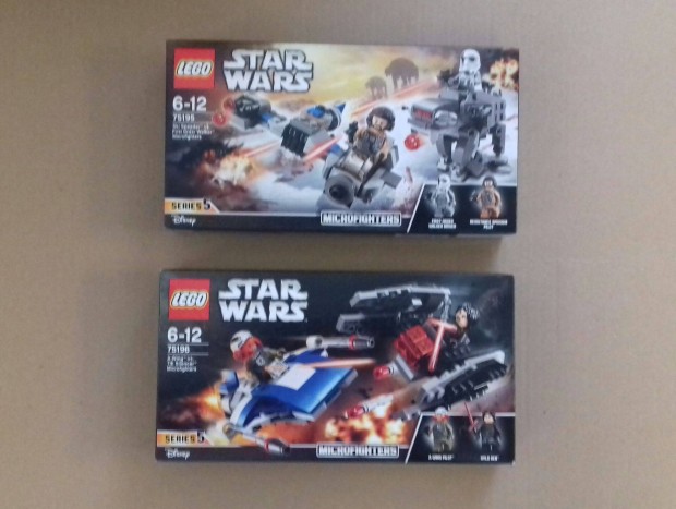Sokfle Microfighter: bontatlan Star Wars LEGO 75195 + 75196 Fox.rban